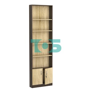 Стеллаж из ДСП с 4-мя полками 150x600 мм серии LEVEL-4 №2 (З/C - ДВП)