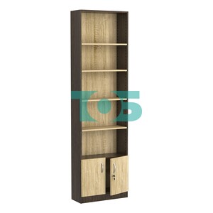 Стеллаж из ДСП с 4-мя полками 250x600 мм серии LEVEL-4 №4 (З/C - ДВП)