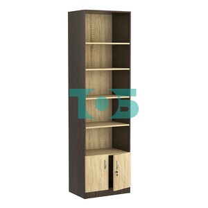 Стеллаж из ДСП с 4-мя полками 400x600 мм серии LEVEL-4 №7 (З/C - ДВП)