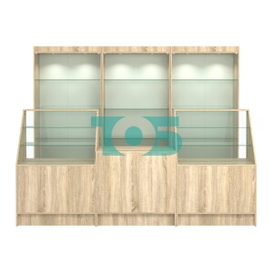 Комплект витрин ЭК-01 и прилавков ЭК-7