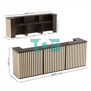 Стойка ресепшен ГРАУНД №3Г