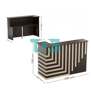 Стойка ресепшен ГРАУНД №5