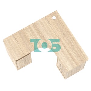 Стол угловой с ящиками СУ-02-Д