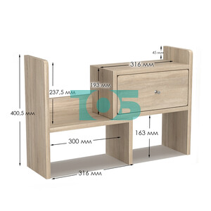 Полка настольная Вектор №25