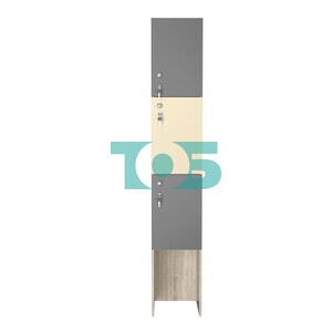 Шкаф для раздевалок СТАНДАРТ-ТРИО №3-1