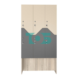 Шкаф для раздевалок СТАНДАРТ-Элегия №3-3А