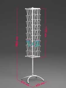 Б.ВР.11 Буклетница вращающаяся 24А4+18 (А5+А6)