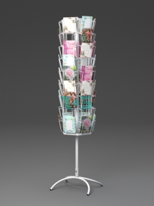 Б.ВР.14 Буклетница вращающаяся 54 ячейки А5