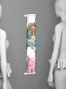 Д09 Дисплей 5 ячеек А6 для открыток