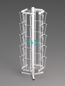 Б.НС.05 Буклетница настольная вращающаяся 20 ячеек А6