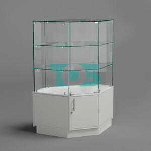 Витрина шестиугольная "Диаманд" №5