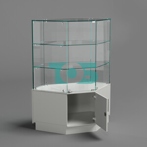 Витрина шестиугольная "Диаманд" №5