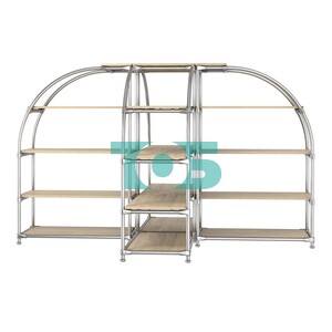 Комбинация стендов TD-06 №3-4 (с полками ДСП 16мм)