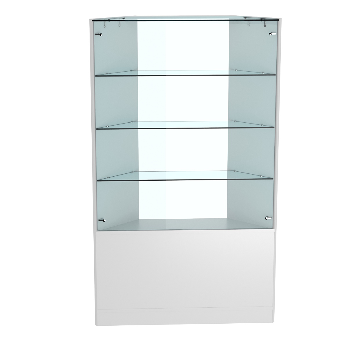 Прилавок СЭСП №10 угловой (открытый) Серый