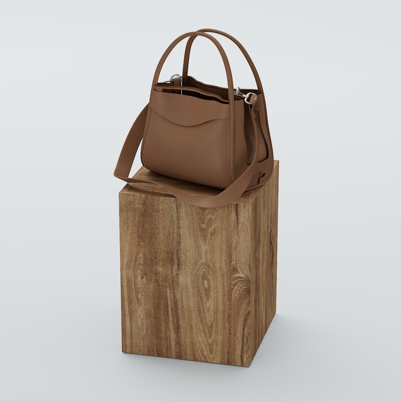 Демо-стенд Ступень №1 Дуб Канзас коричневый