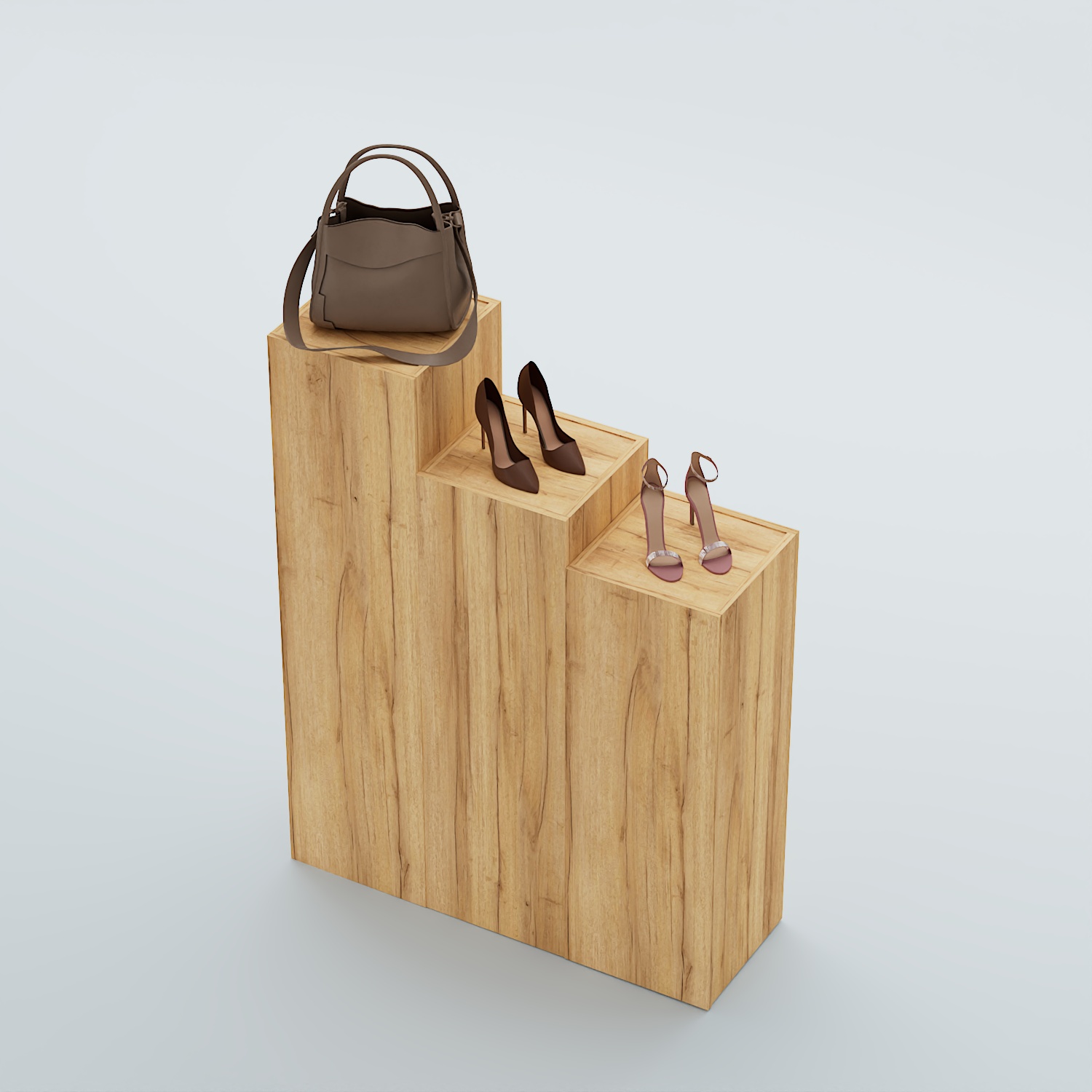 Демо-стенд Ступени-Лестница №2 Дуб Золотистый