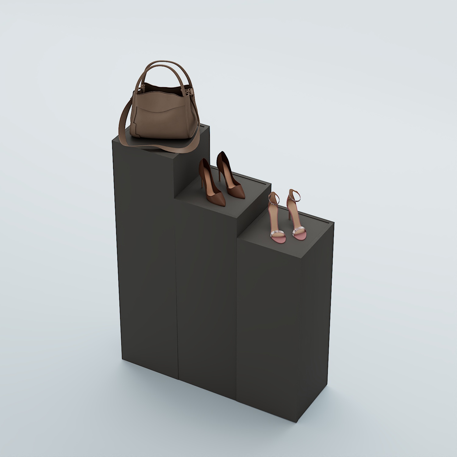 Демо-стенд Ступени-Лестница №2 Черный