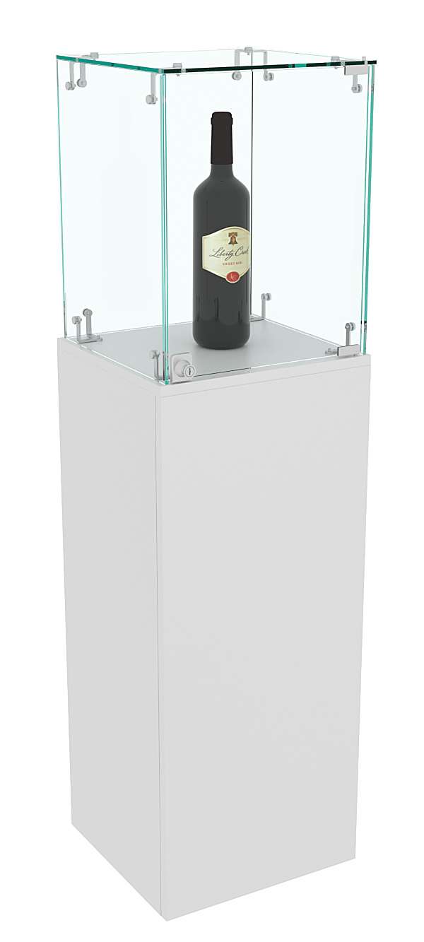 Демо стенд со стеклом Льдинка №3 Серый