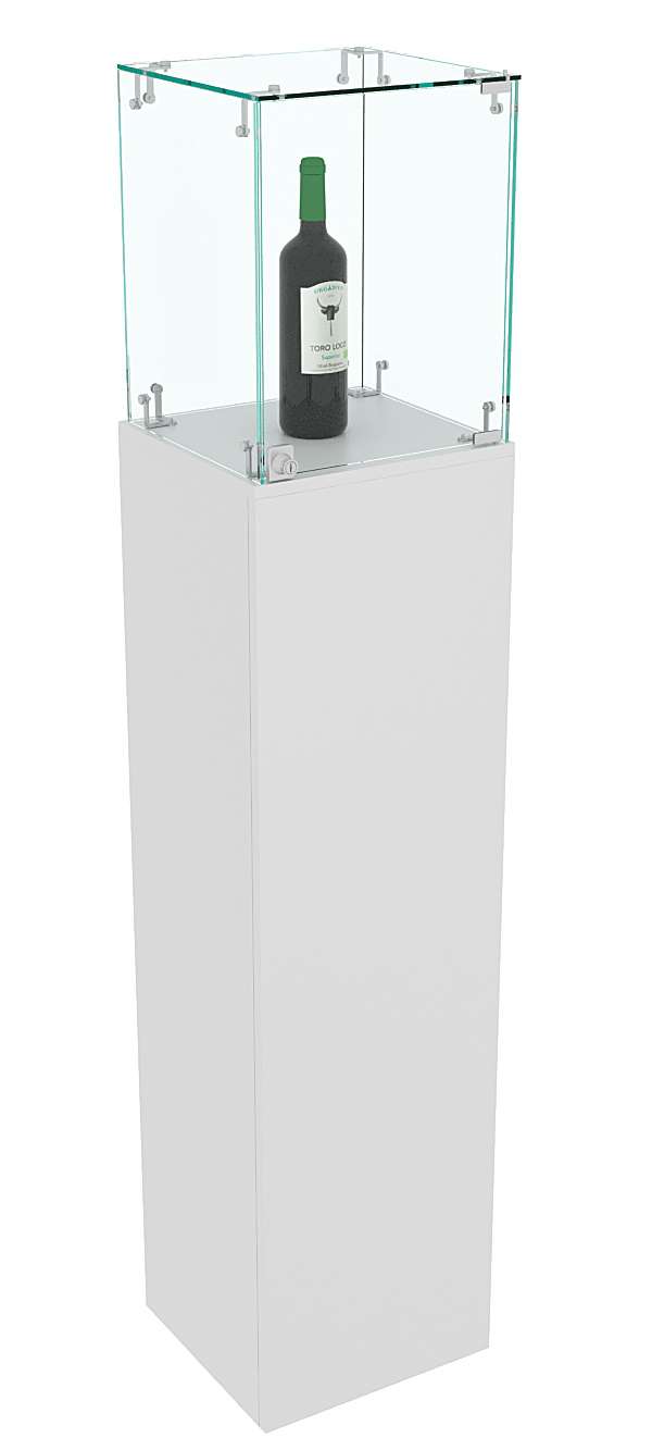 Демо стенд со стеклом Льдинка №5 Серый