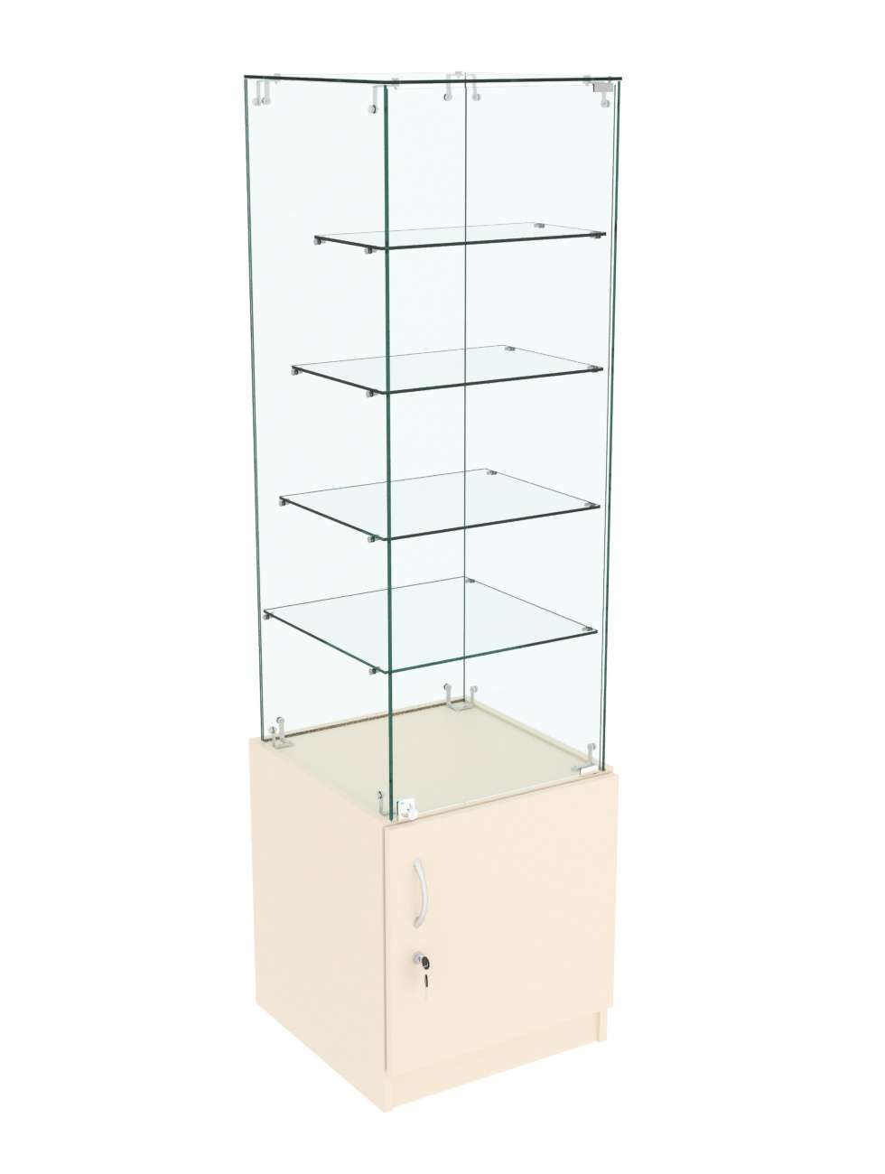 Витрина Истра в центр зала №308 (закрытая) Крем Вайс