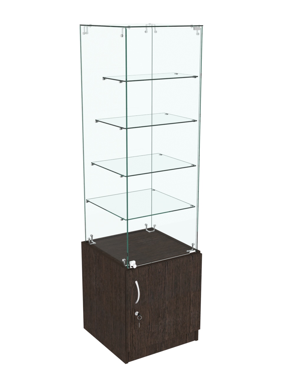 Витрина Истра в центр зала №308 (закрытая) Дуб Венге