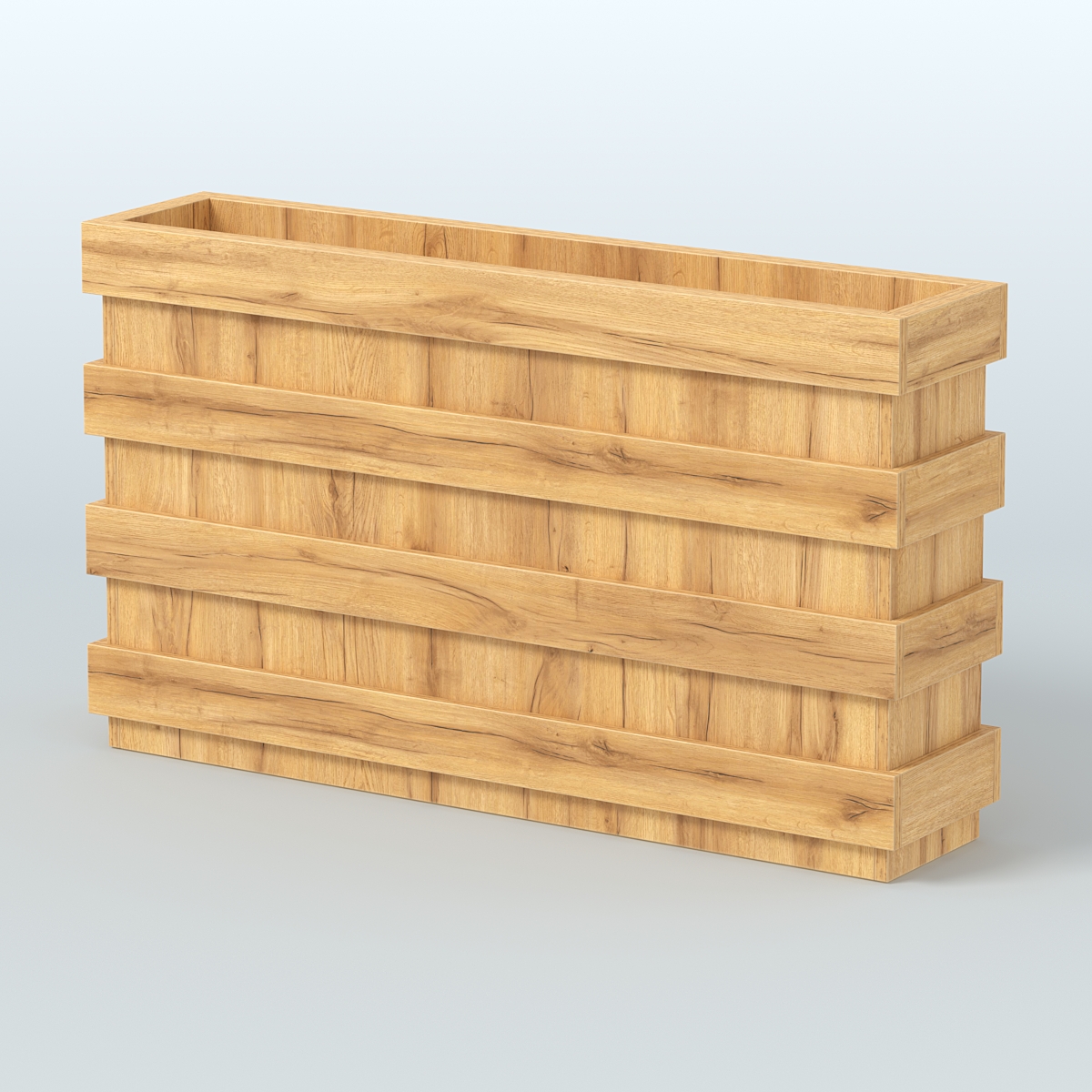 Тумба для цветов №1 Дуб Золотистый