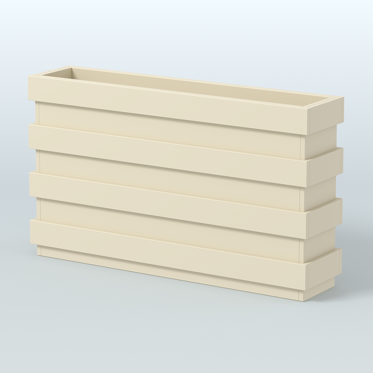 Тумба для цветов №1 Крем Вайс