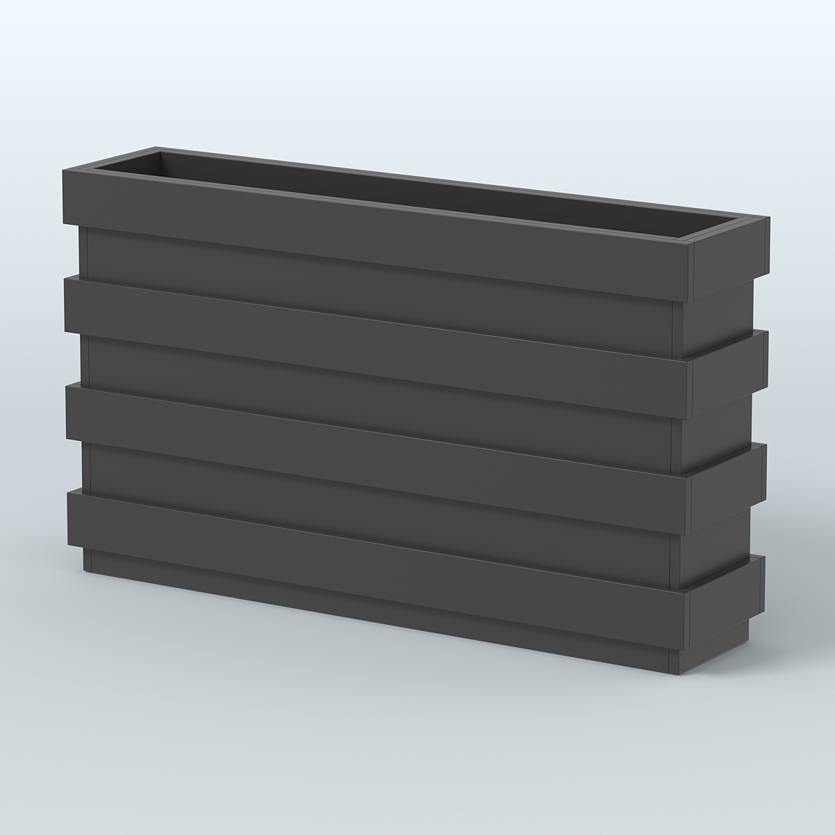 Тумба для цветов №1 Черный