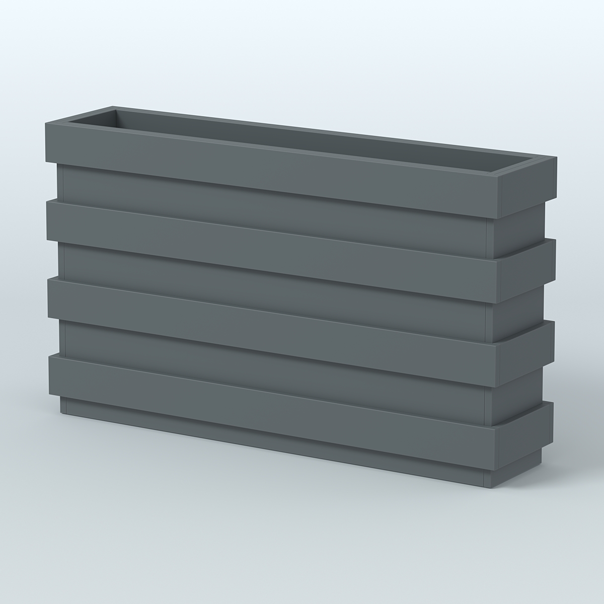 Тумба для цветов №1 Темно-Серый