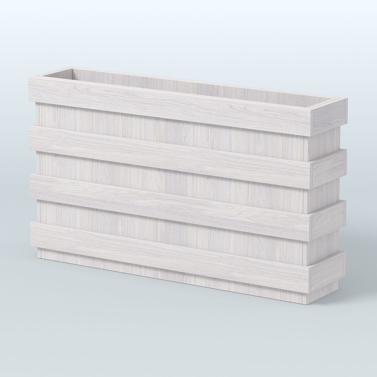 Тумба для цветов №1 Ясень Анкор светлый