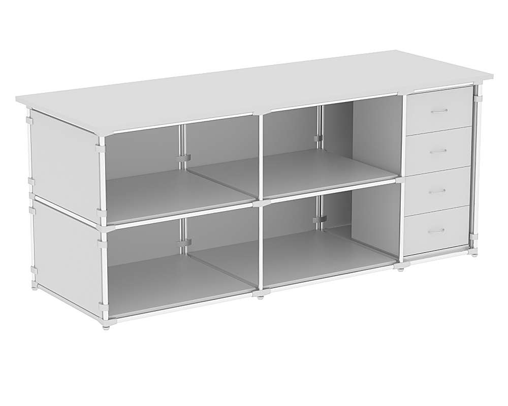 Раскроечный стол для тканей Серый