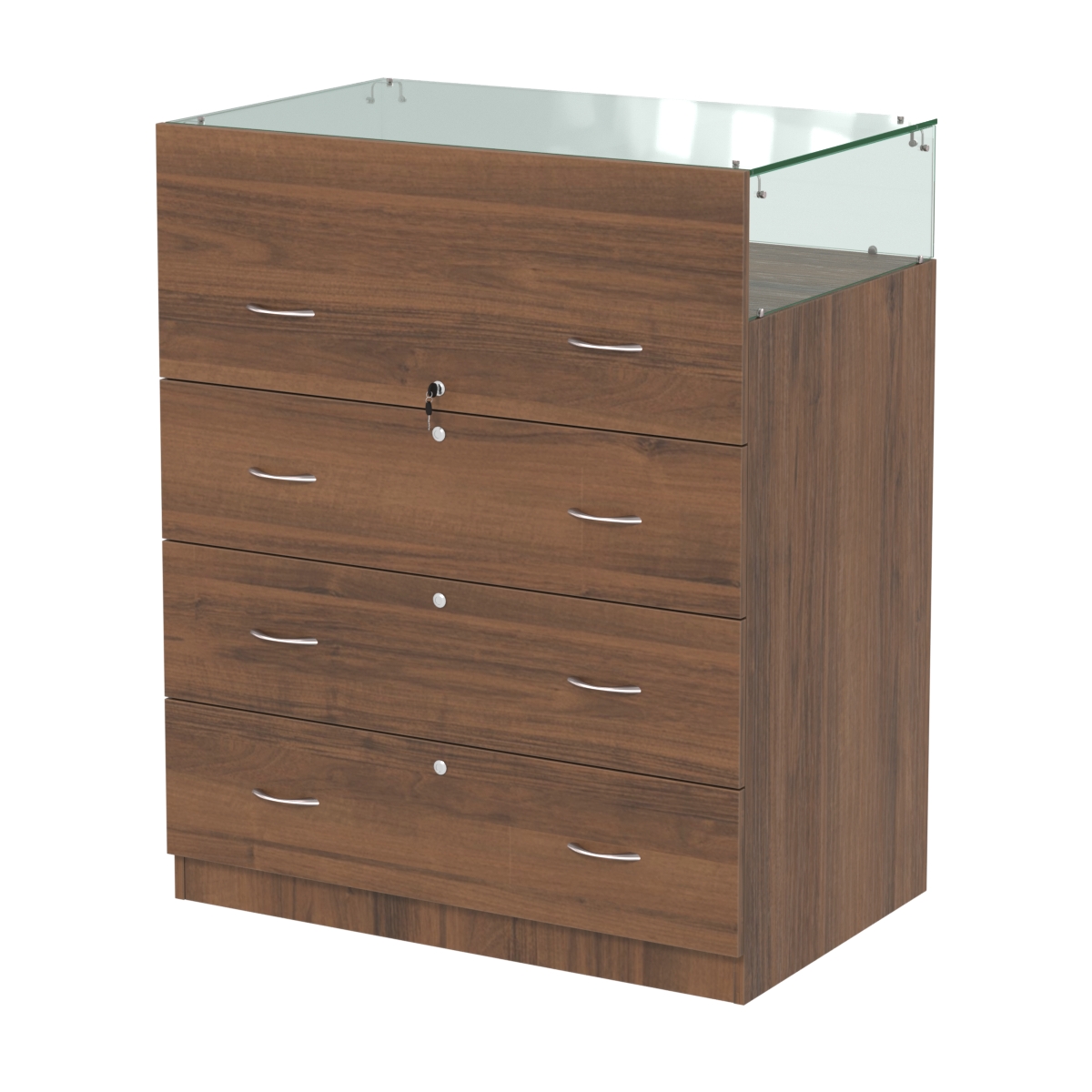 Истра прилавок ювелирный №1 (560мм) Орех