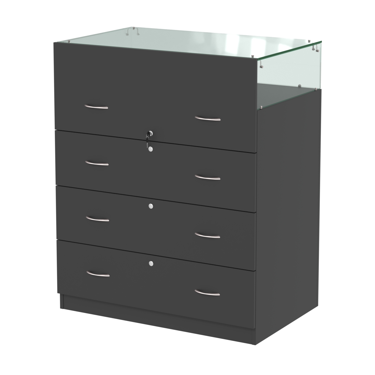 Истра прилавок ювелирный №1 (560мм) Черный