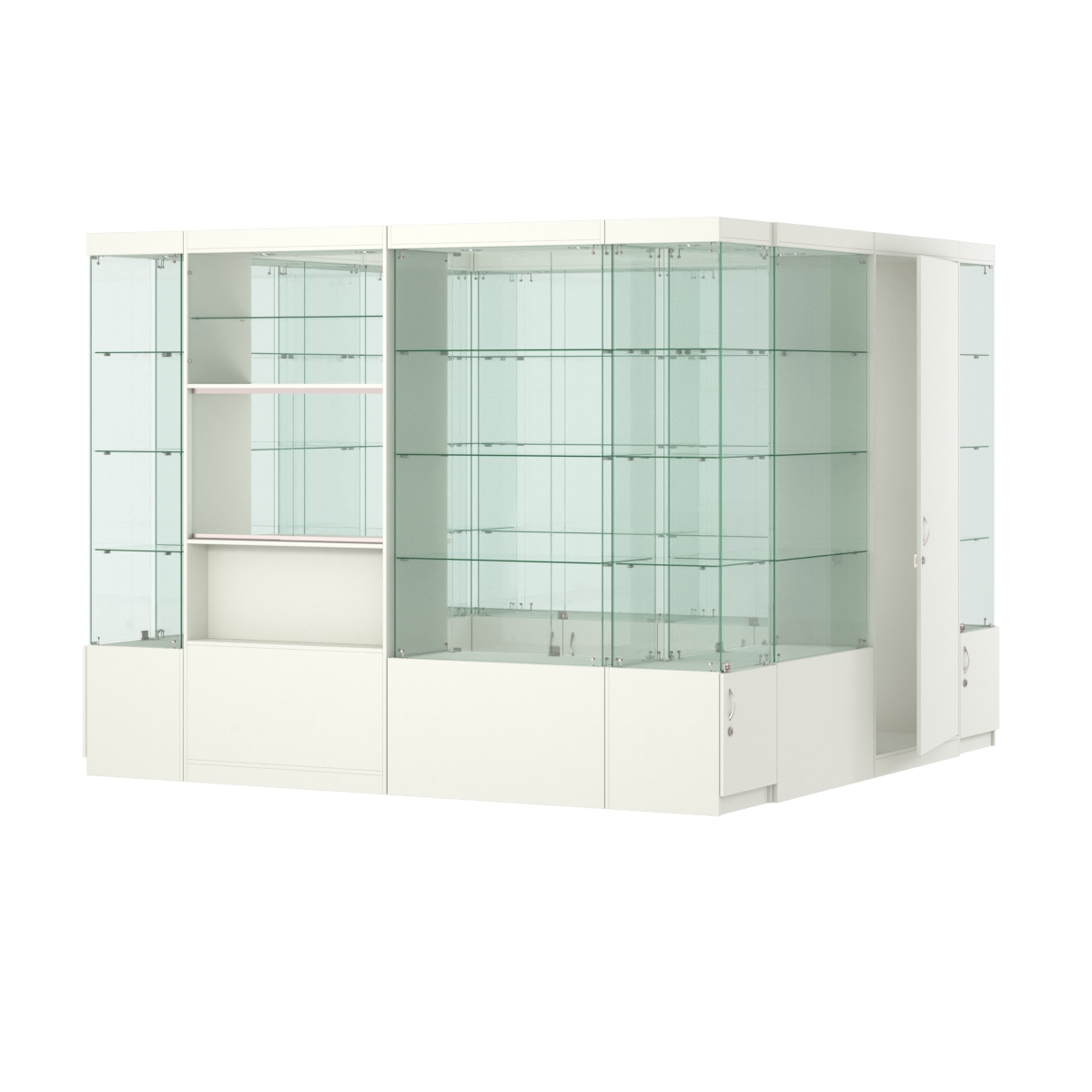 Павильон ИСТРА островной №4а (7, 29 кв.м) Белый