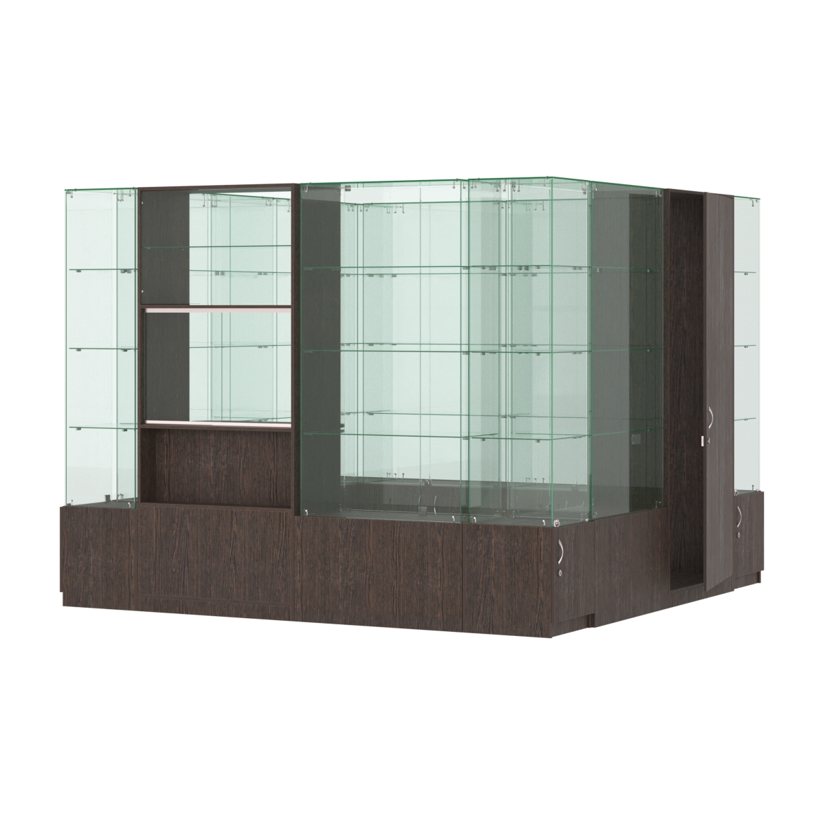 Павильон ИСТРА островной №4б (7, 29 кв.м) Дуб Венге