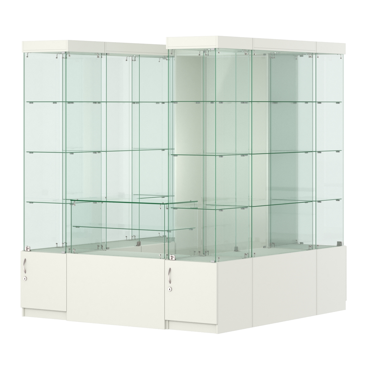 Павильон ИСТРА островной №9а (3, 24 кв. м) Белый