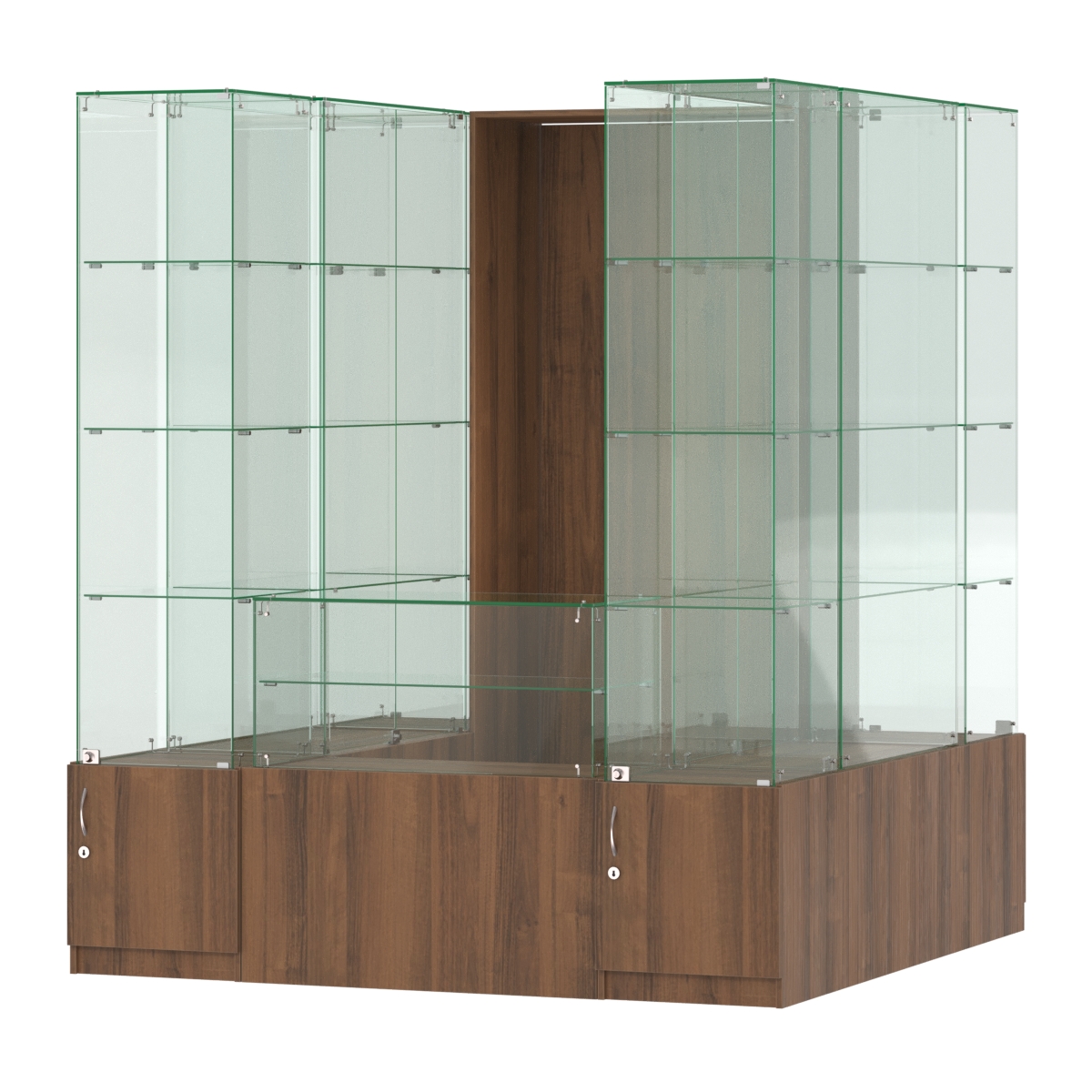 Павильон ИСТРА островной №9б (3, 24 кв.м) Орех