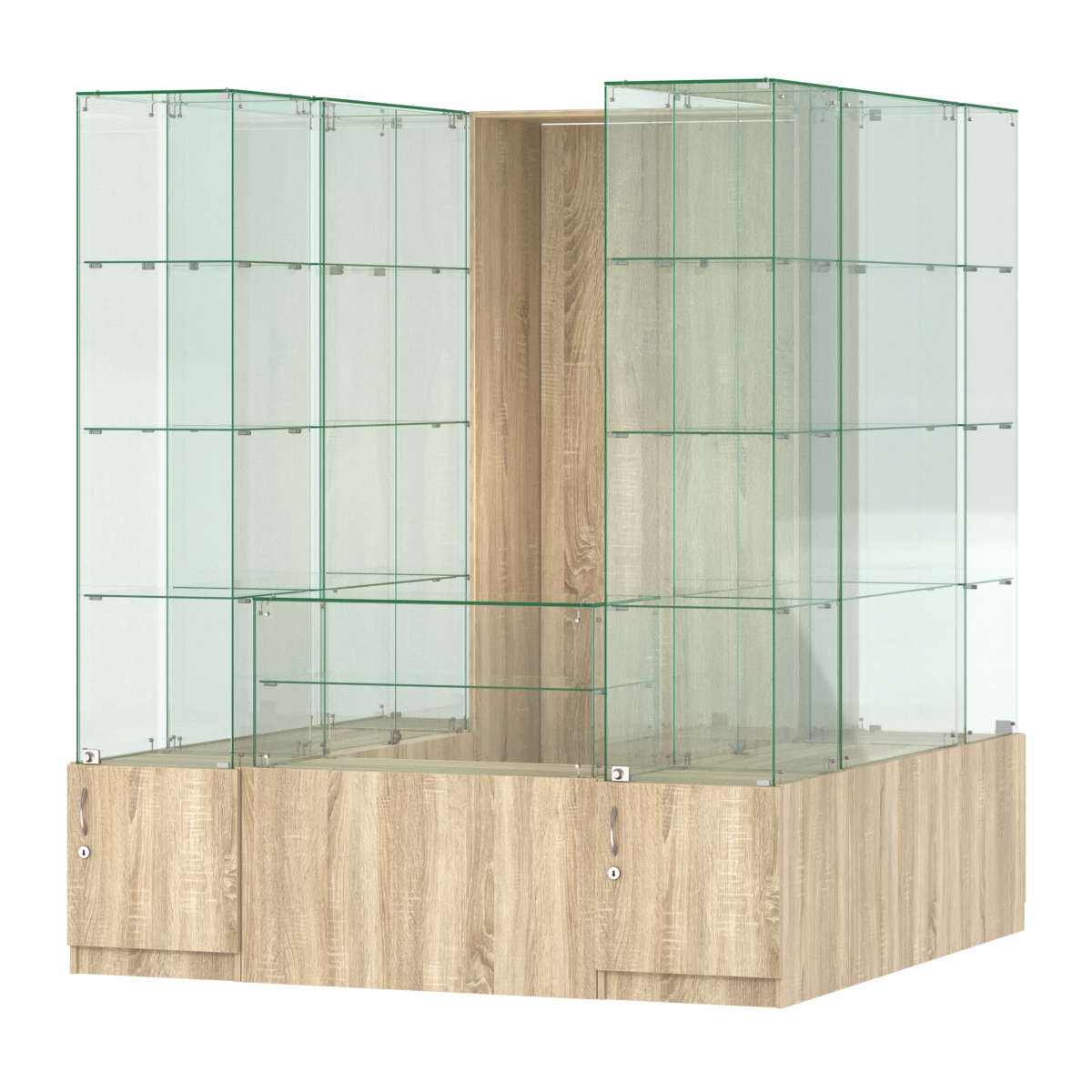 Павильон ИСТРА островной №9б (3, 24 кв.м) Дуб сонома