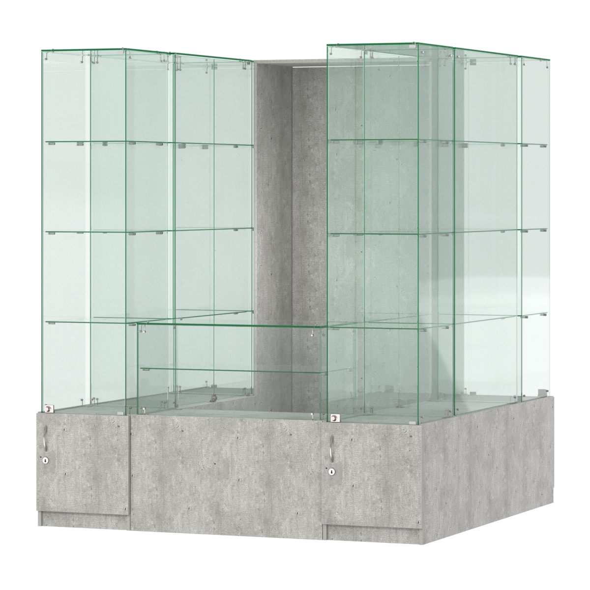 Павильон ИСТРА островной №9б (3, 24 кв.м) Метрополитан Грей