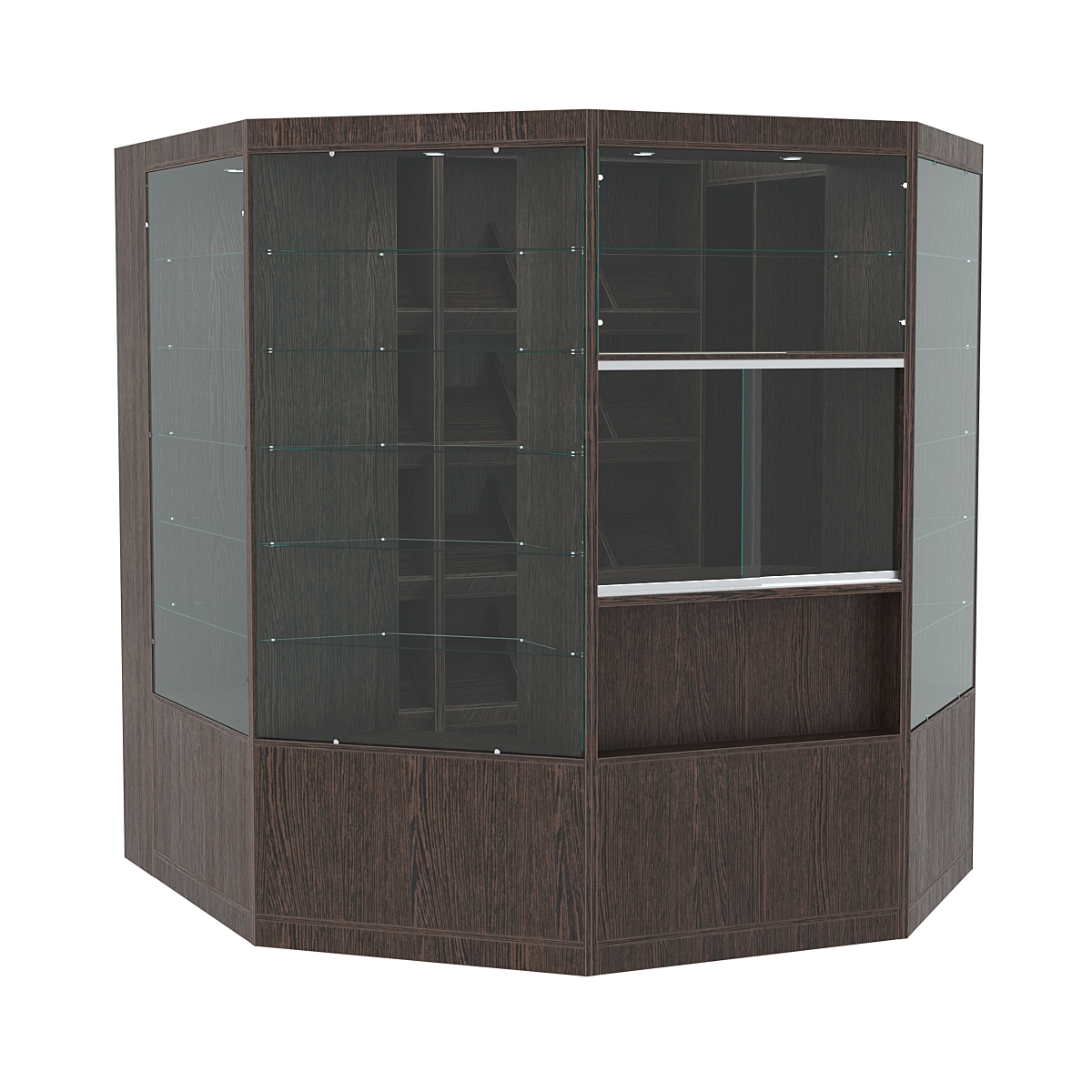 Павильон №1 из ДСП (4, 18 кв. м) Дуб Венге