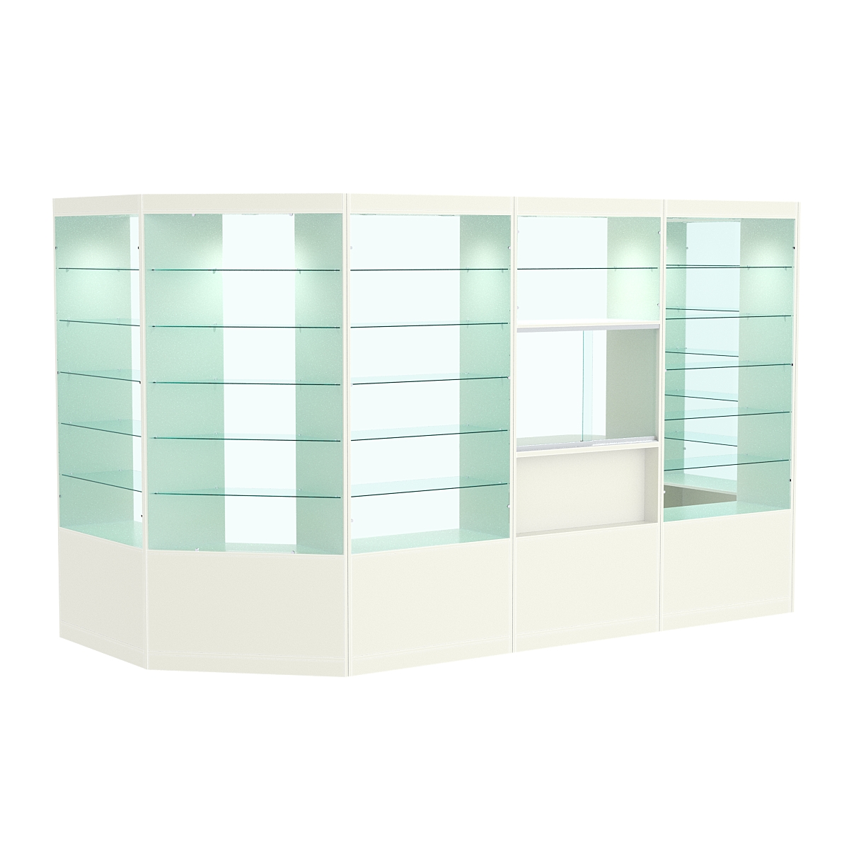 Павильон №2 из ДСП (6, 20 кв. м) Белый