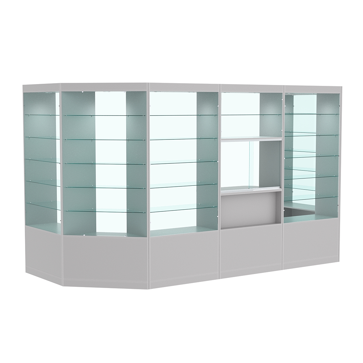 Павильон №2 из ДСП (6, 20 кв. м) Серый