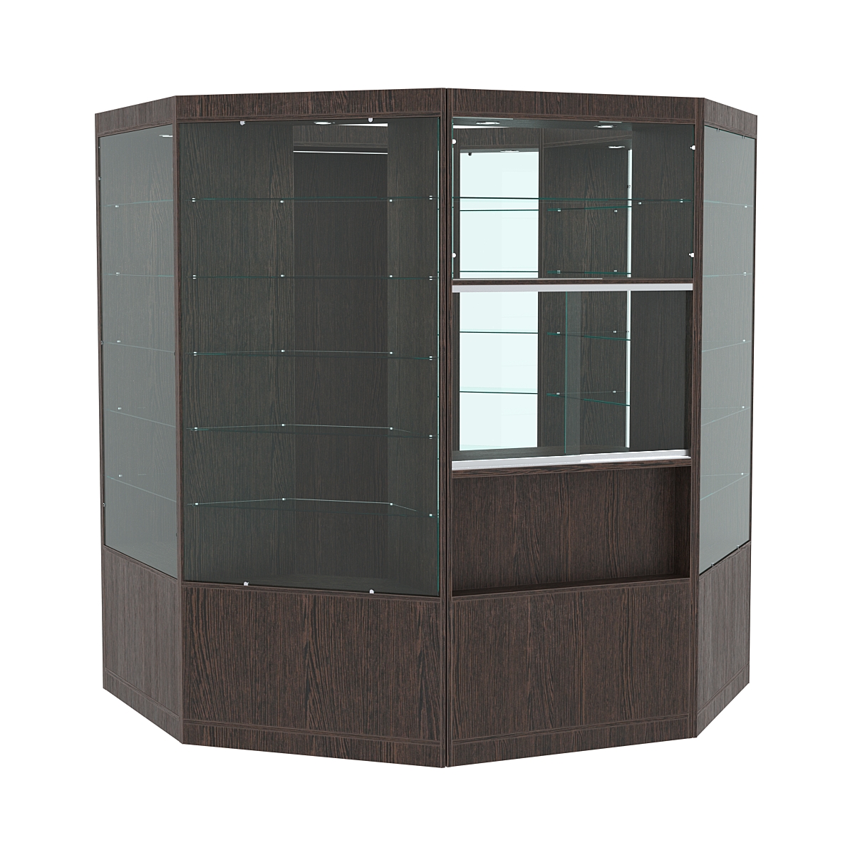 Павильон №4 из ДСП (4, 84 кв. м) Дуб Венге