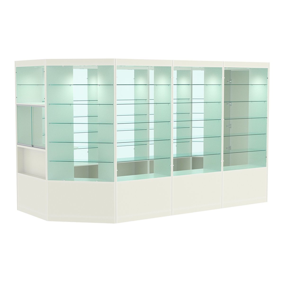 Павильон №5 из ДСП (8, 80 кв. м) Белый