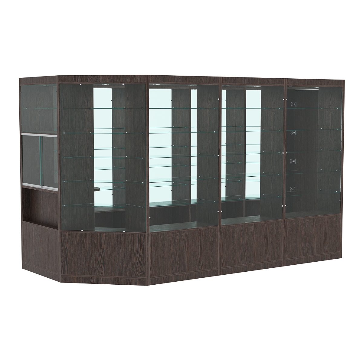 Павильон №5 из ДСП (8, 80 кв. м) Дуб Венге