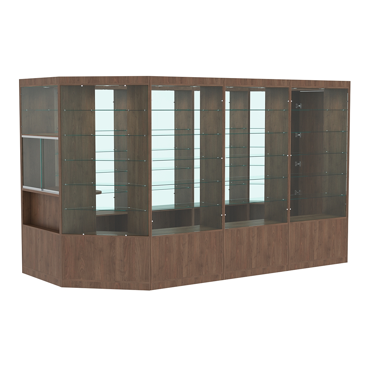 Павильон №5 из ДСП (8, 80 кв. м) Орех