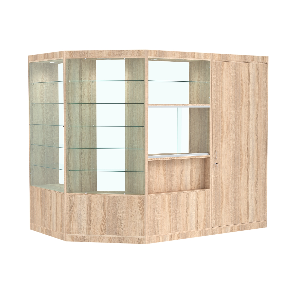 Павильон №7 из ДСП (3, 79 кв. м) Дуб Сонома