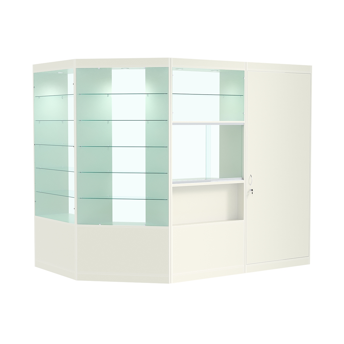 Павильон №7 из ДСП (3, 79 кв. м) Белый