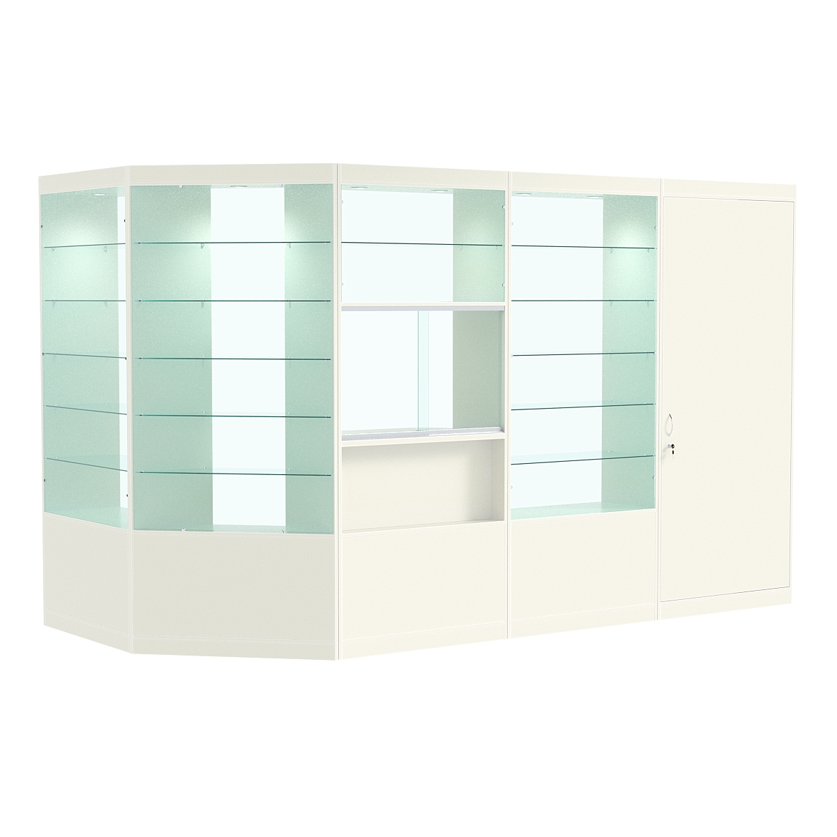 Павильон №8 из ДСП (5, 19 кв. м) Белый