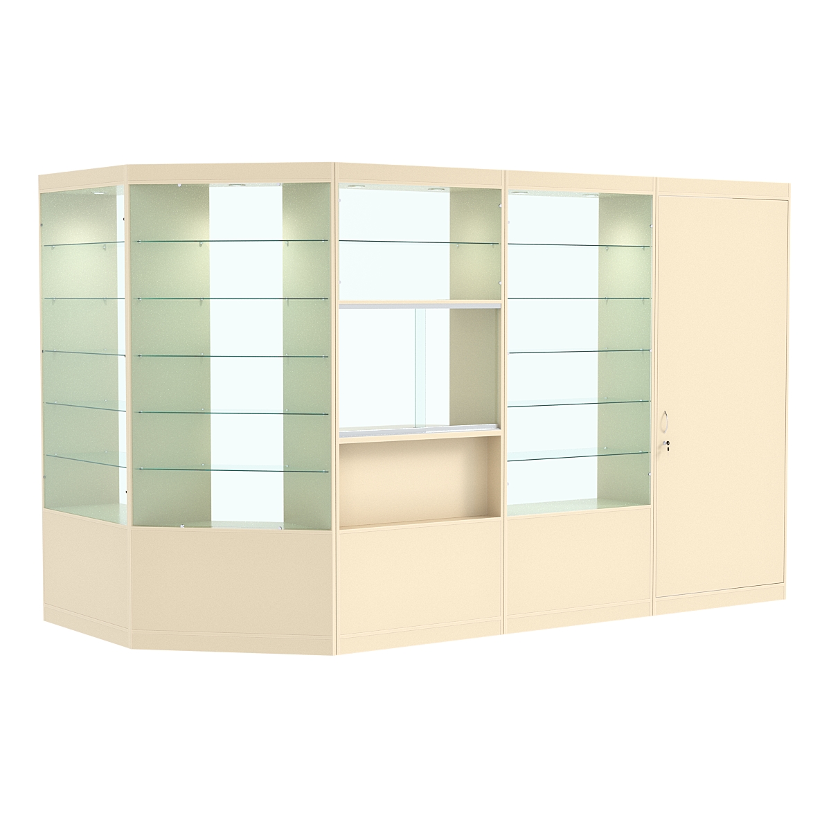 Павильон №8 из ДСП (5, 19 кв. м) Крем Вайс